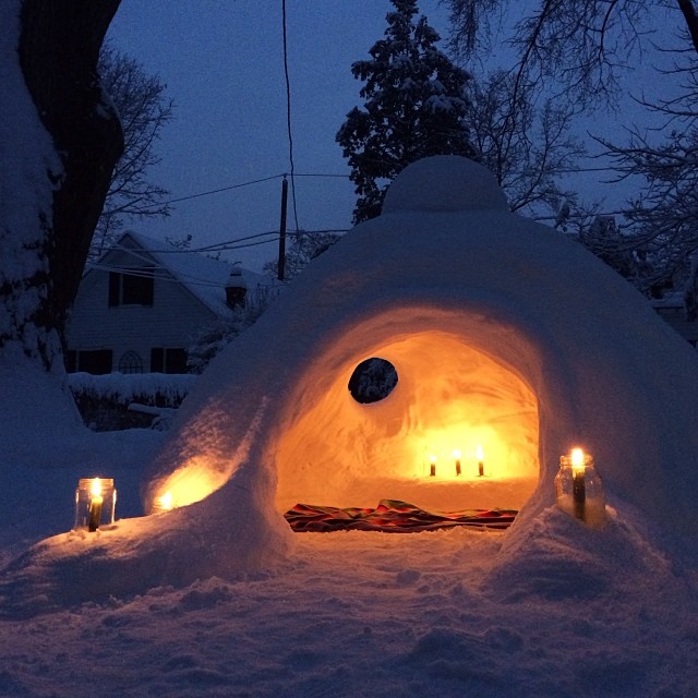 The Best Snow Cave