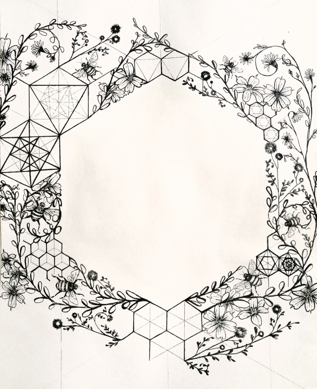 Hexagon, The Honey Bee's Sacred Structure