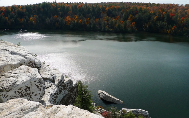 Minnewaska - water post